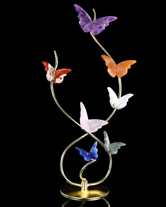 Metal Stands Crystal Set with-معدنية كريستالية
