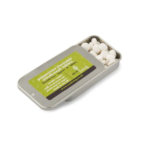 Mouthwash tablets (chewable)
