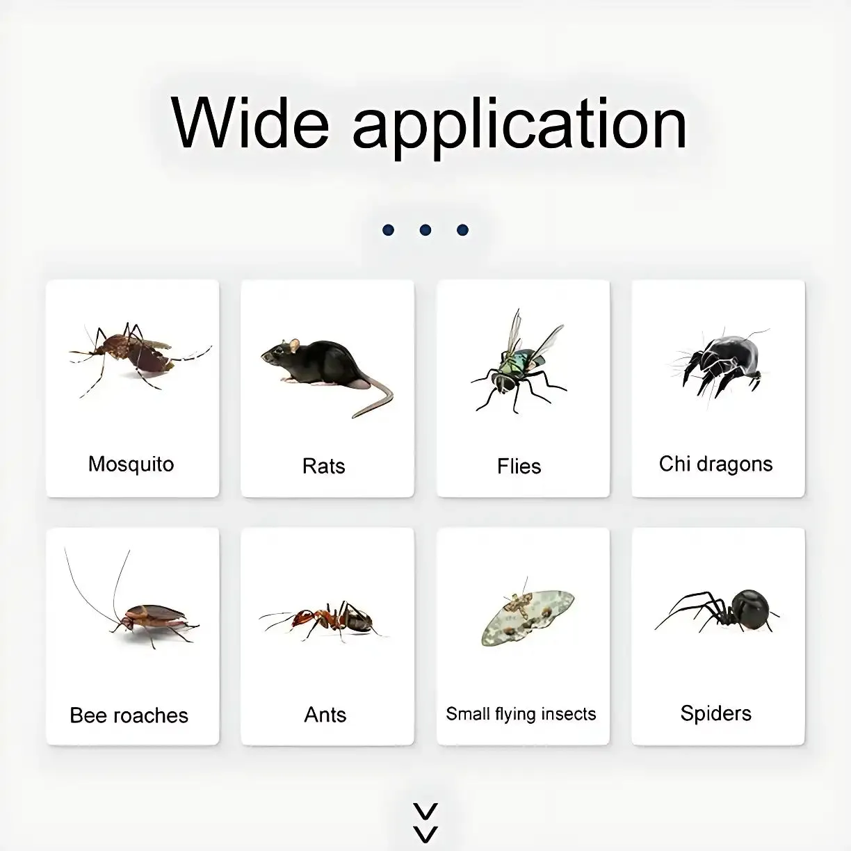 Multifunctional Ultrasonic Silent Electronic Pest Repeller - Repels Mosquitoes, Cockroaches, Spiders, Bats