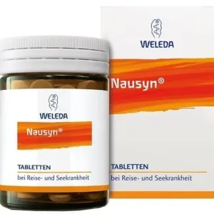 NAUSYN Weleda tablets, motion sickness and seasickness
