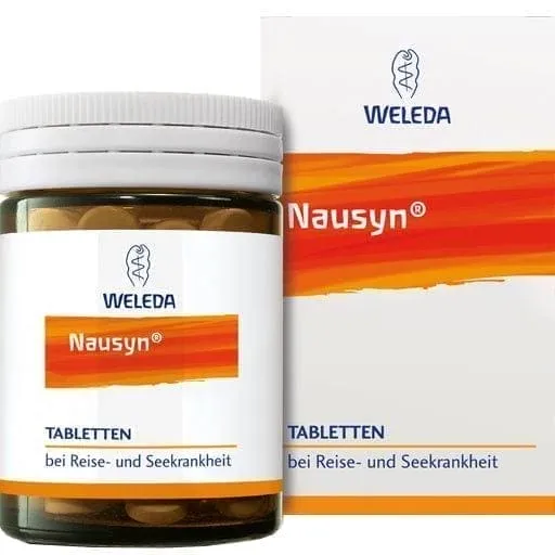 NAUSYN Weleda tablets, motion sickness and seasickness