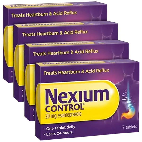 Nexium Control Heartburn and Acid Reflux Relief Tablets-20mg