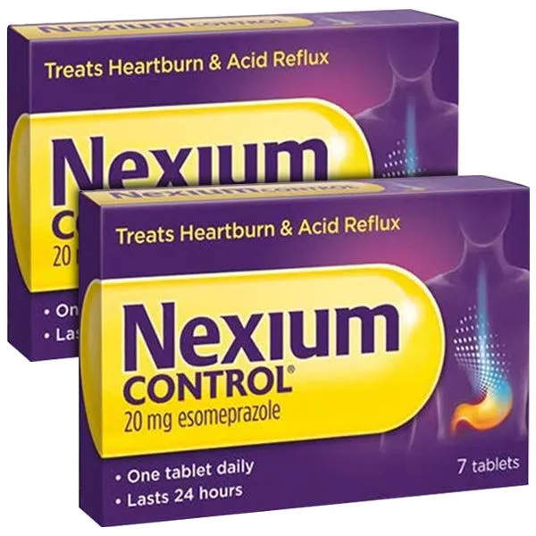 Nexium Control Heartburn and Acid Reflux Relief Tablets-20mg