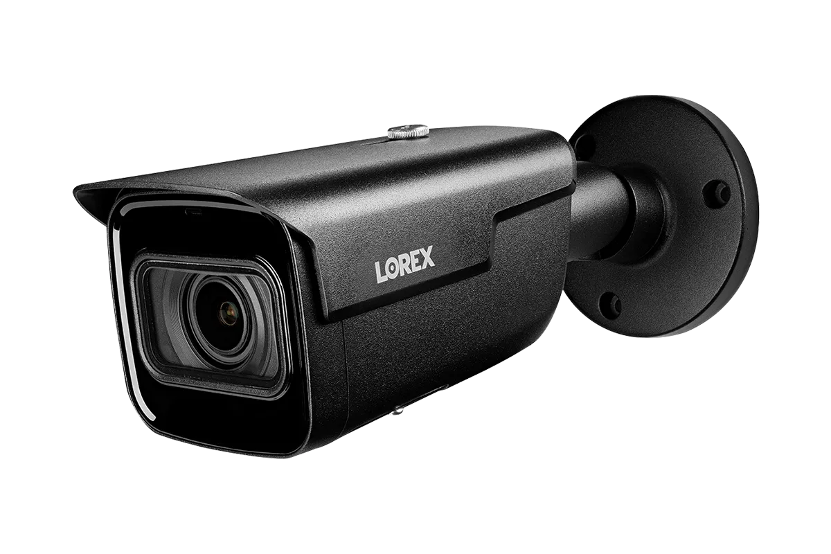 Nocturnal Series Lorex N3 4K IP Wired Bullet Security Camera with Motorized Varifocal Lens and Real-Time 30FPS Recording