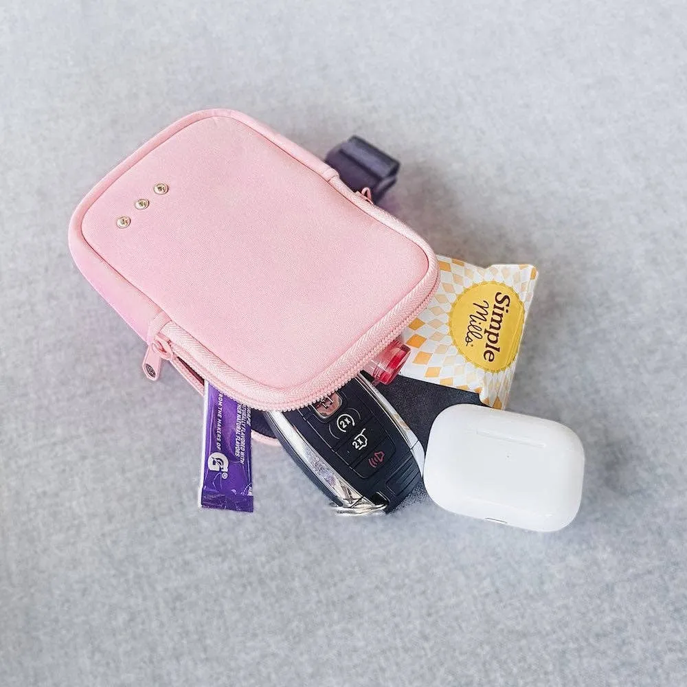 On The Move Pouch: Bubblegum Pink