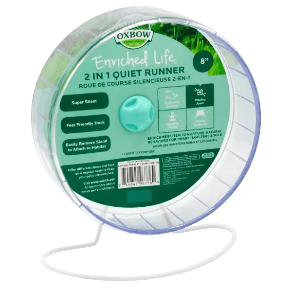 Oxbow Enriched Life - 2 in 1 Quiet Runner