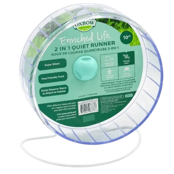 Oxbow Enriched Life - 2 in 1 Quiet Runner