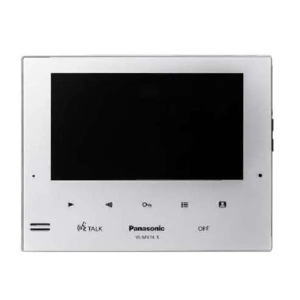Panasonic Video Intercom 7" Silver Monitor with door station   Wireless handset Kit, VL-SWD275AZS