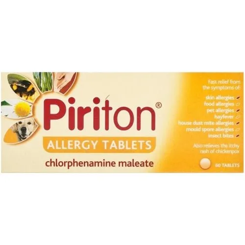 Piriton Allergy Tablets - Pack of 60