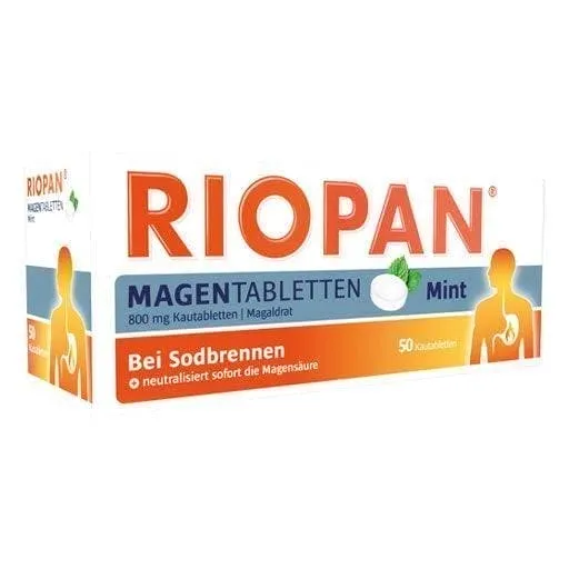 RIOPAN heartburn, treatment of gastric and duodenal ulcers