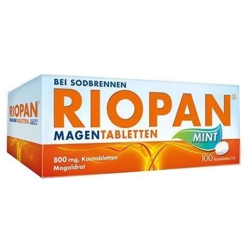 RIOPAN heartburn, treatment of gastric and duodenal ulcers