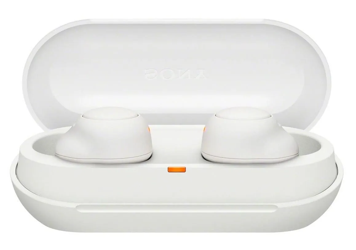 Sony WFC500 True Wireless Bluetooth In-Ear Headphones With Mic-Remote, White