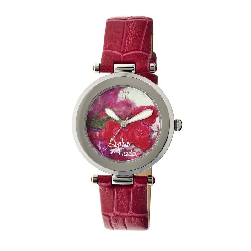 Sophie & Freda Butchart Leather-Band Ladies Watch