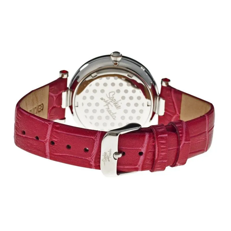 Sophie & Freda Butchart Leather-Band Ladies Watch