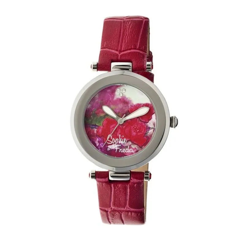 Sophie & Freda Butchart Leather-Band Ladies Watch