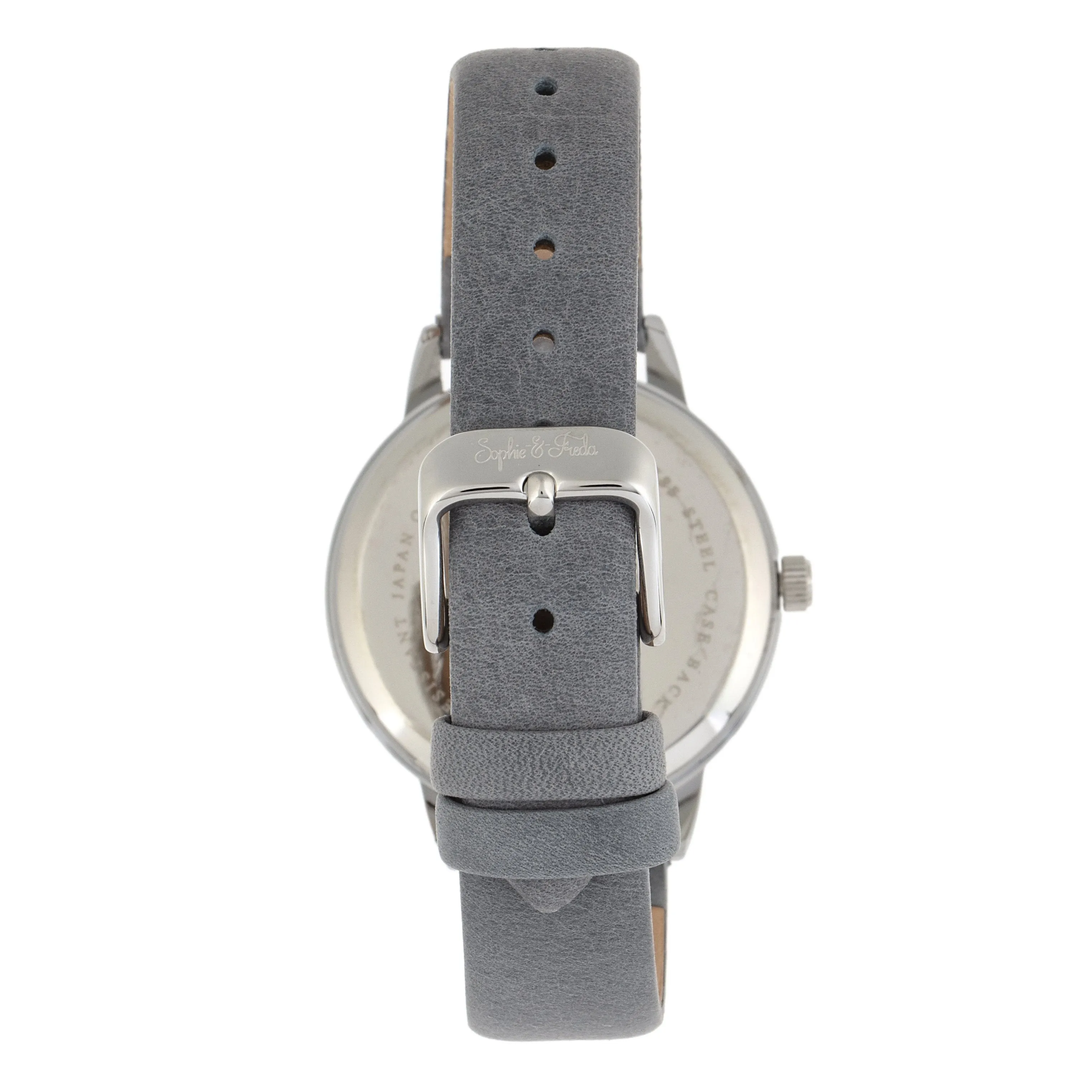 Sophie and Freda Vancouver Leather-Band Watch