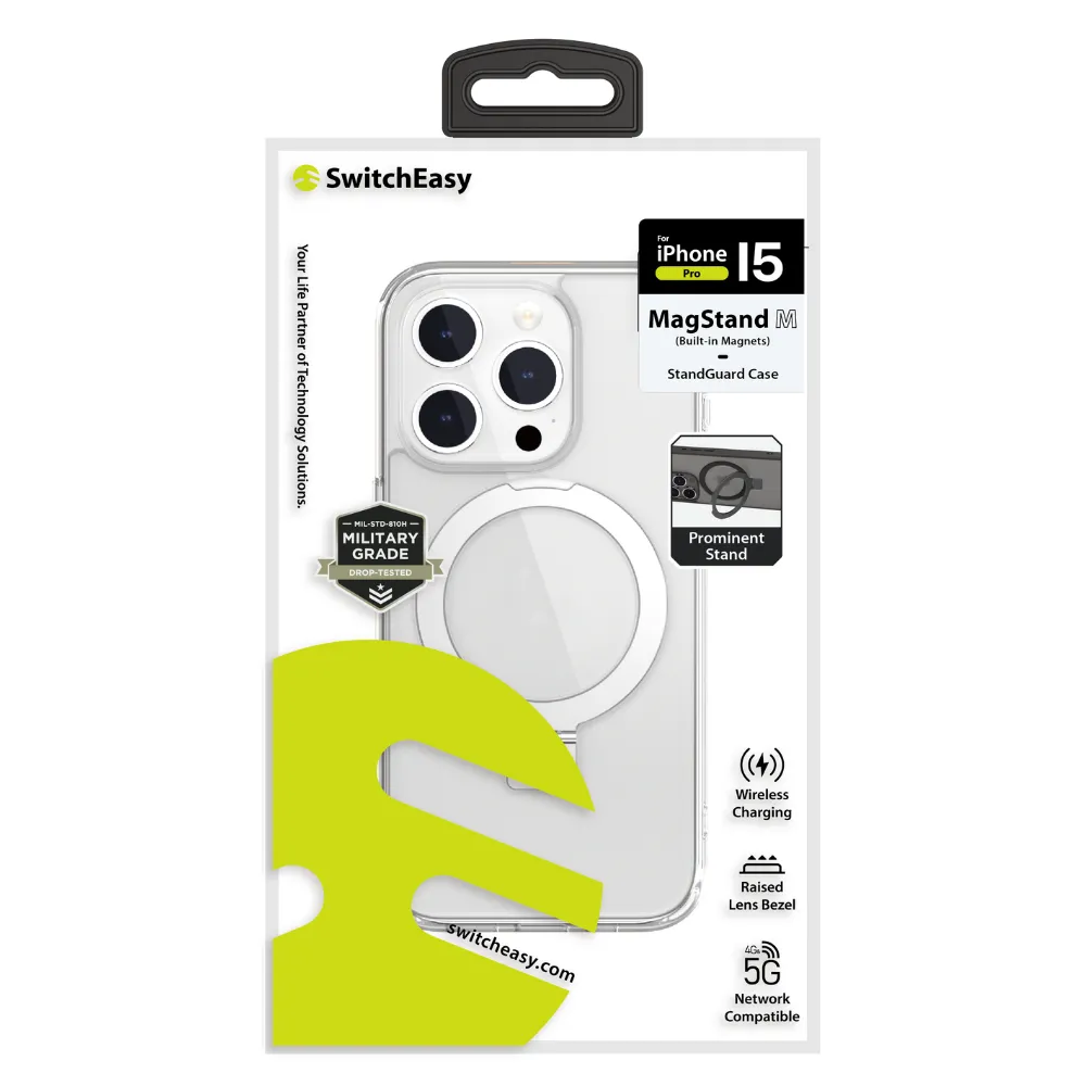 SwitchEasy MagStand M MagSafe Grip For 2023 iPhone 15 (6.1") Pro / iPhone 15 (6.7") Pro Max