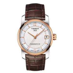 Tissot Women's Titanium Automatic Watch T0872075611700