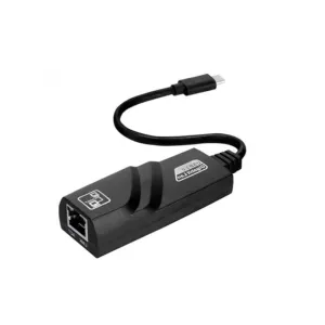Type-C 10/100/1000Mbps Ethernet Adaptor, Compatible With Laptops, And Tablets Type-C-Rj45
