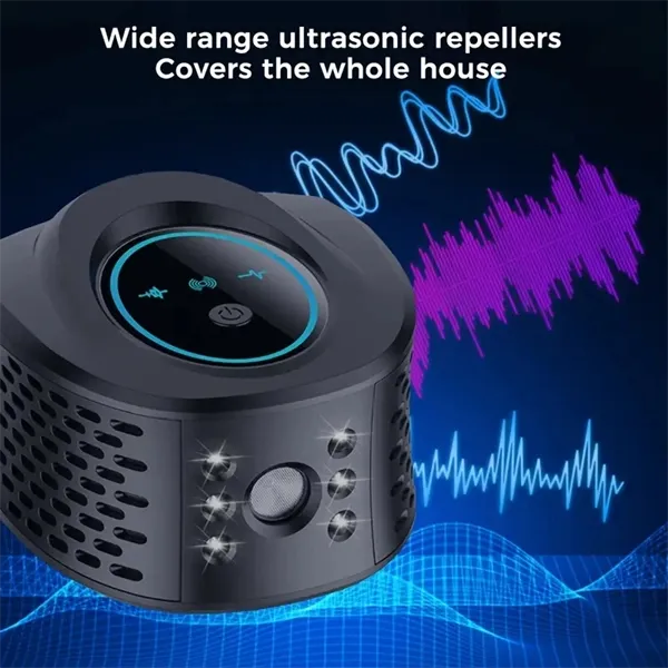 Ultrasonic Rodent Repeller  High-Power Pest Control Device for Mice, Rats, Insects  Indoor Electronic Mouse Repellent