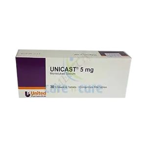 Unicast 5mg Chew Tablets 30 Pieces