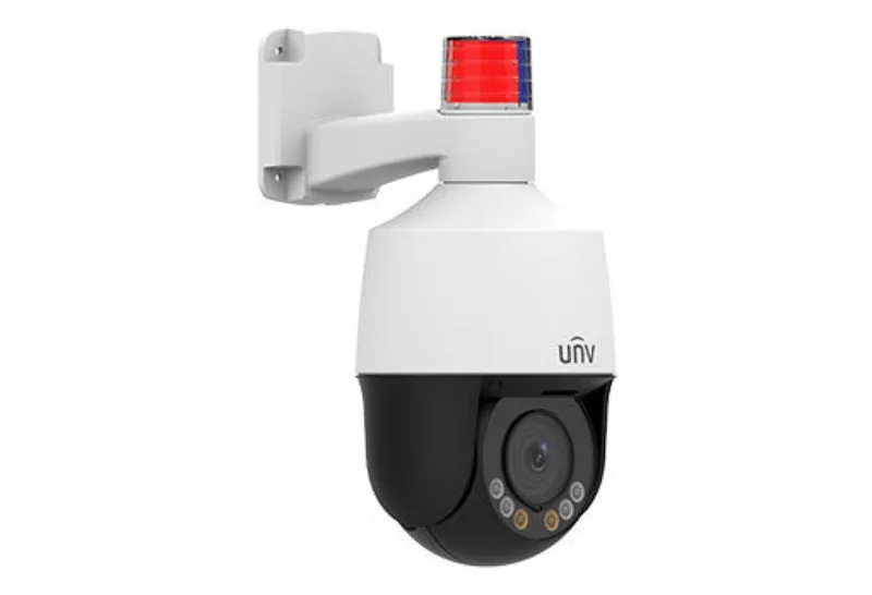UNIVIEW IPC675LFW-AX4DUPKC-VG: 5MP LightHunter Active Deterrence Mini PTZ Camera