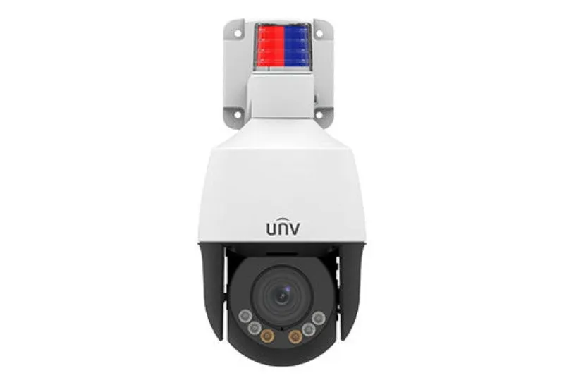 UNIVIEW IPC675LFW-AX4DUPKC-VG: 5MP LightHunter Active Deterrence Mini PTZ Camera