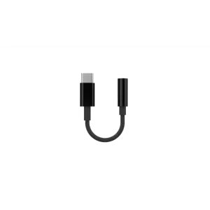 USB Type C to 3.5mm Female Headphone Jack Adapter, UrbanX USB C to Aux Audio Dongle Cable Cord Compatible with Samsung Galaxy S20 FE 5G Strong Cable With DAC Adapter - Black