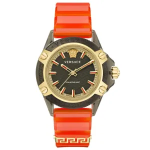 Versace Unisex Versace Icon Active Indiglo 42mm Quartz Watch VE6E00223