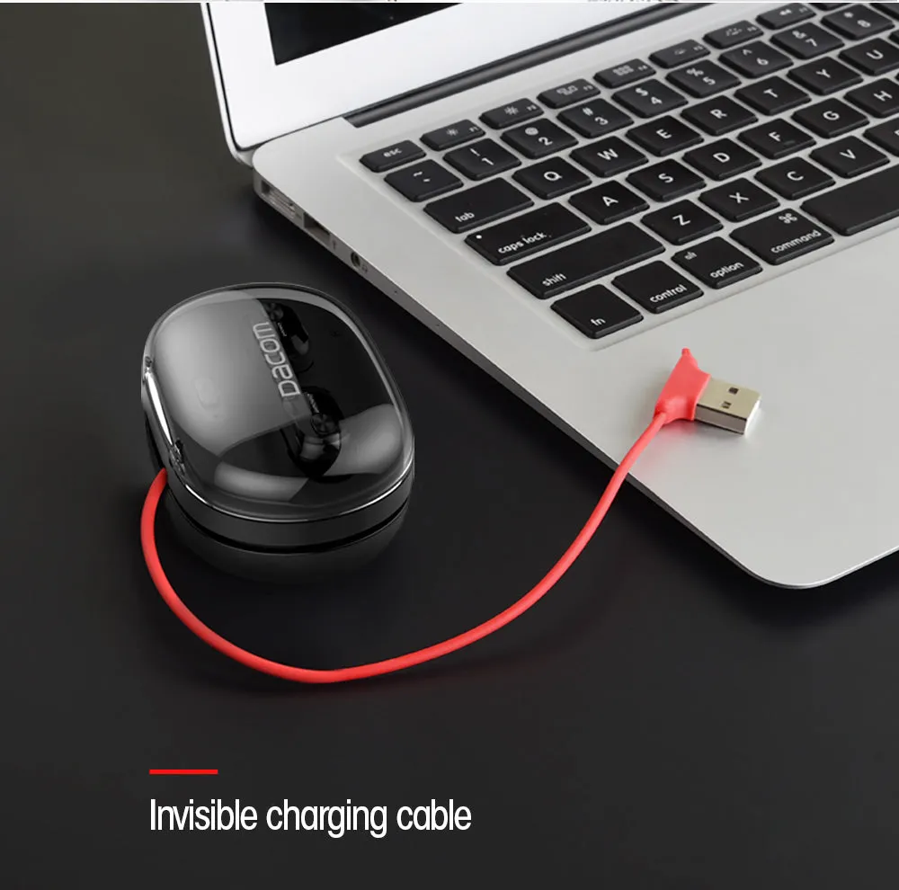 Wireless Mini Earbuds Twins Headset Stereo Bluetooth Earphone  Headphones with 1100mAh Box