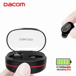 Wireless Mini Earbuds Twins Headset Stereo Bluetooth Earphone  Headphones with 1100mAh Box